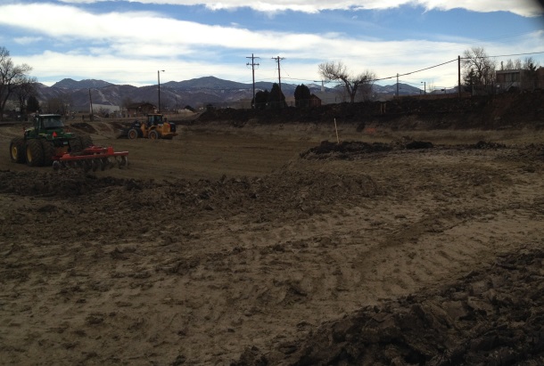 Earth work - 14 feet below surface